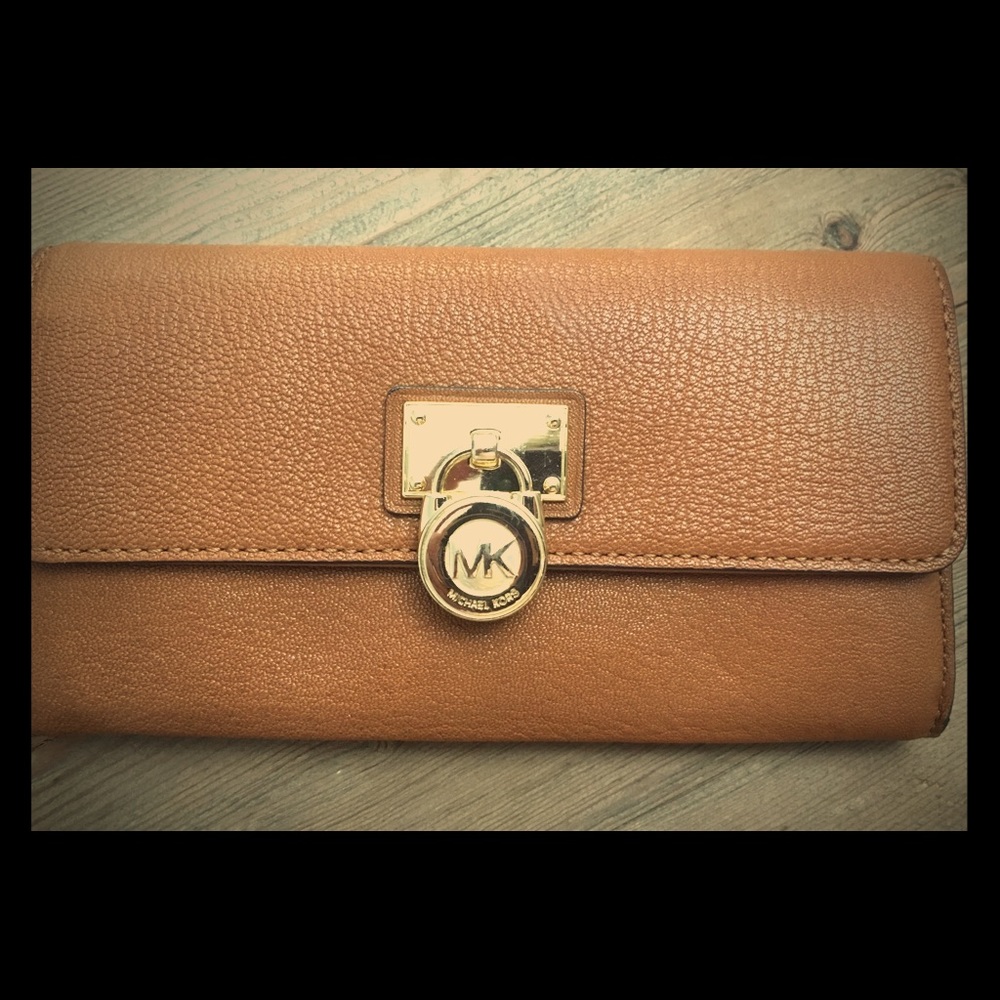 Michael Kors Brown Leather Wallet